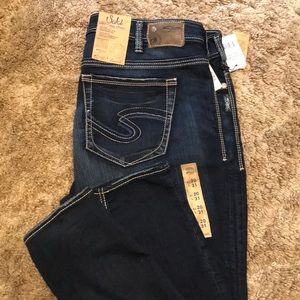 NWT Silver Jeans Suki high rise skinny jeans SZ 20